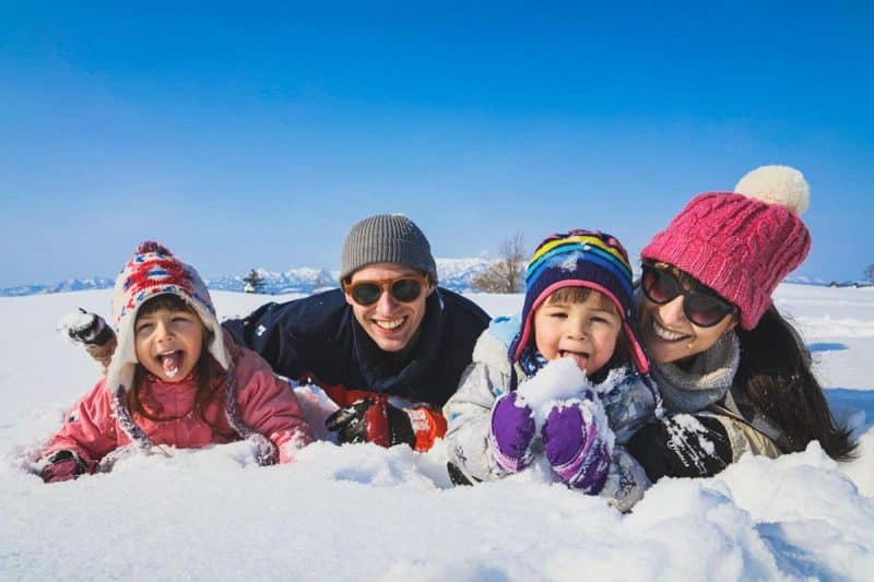 A safe and happy family this winter