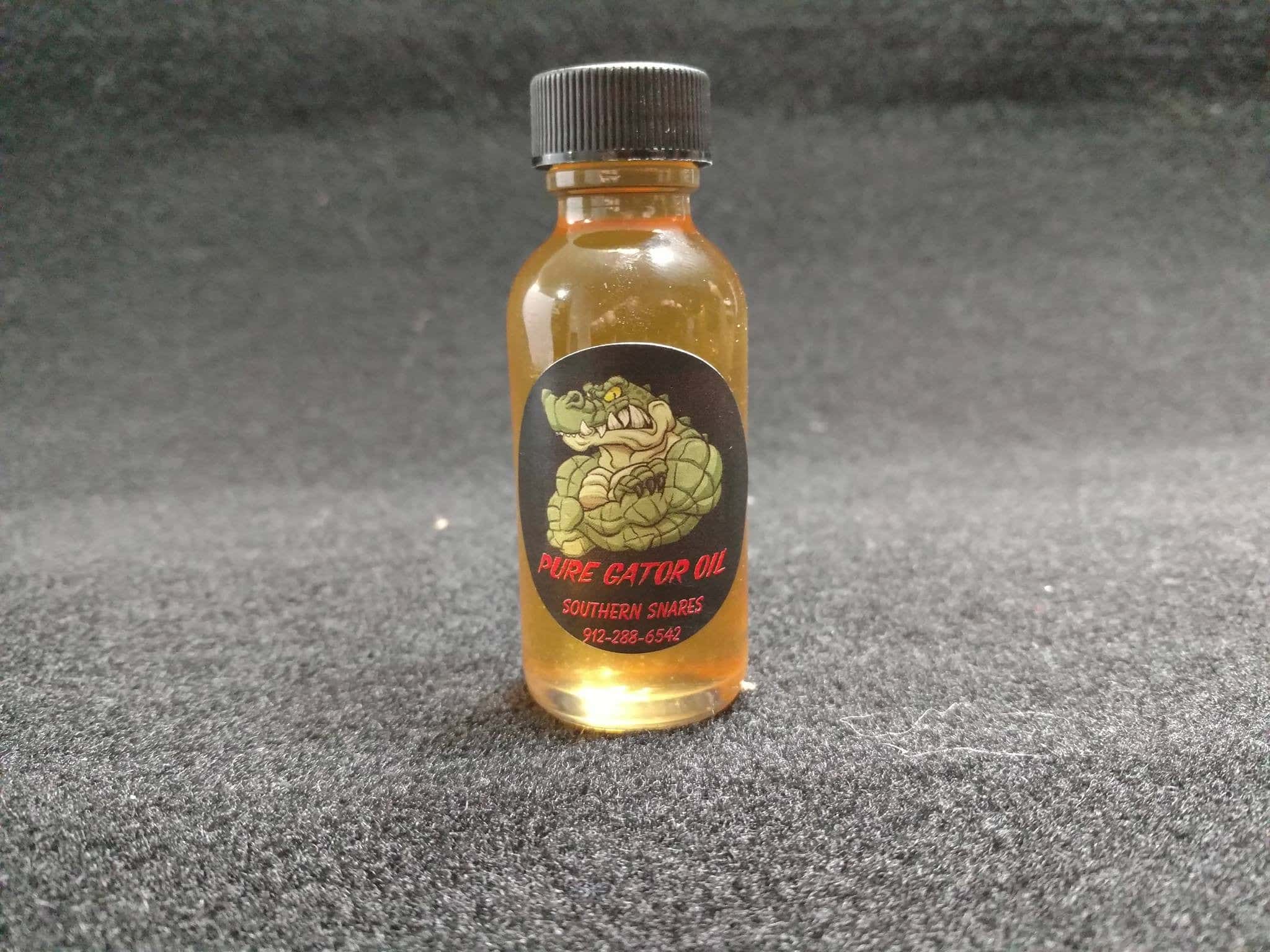 Alligator oil was used to repel mosquitoes