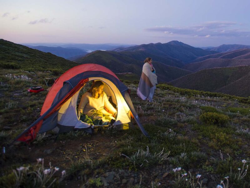 Camping out while repelling Japanese encephalitis mosquitoes